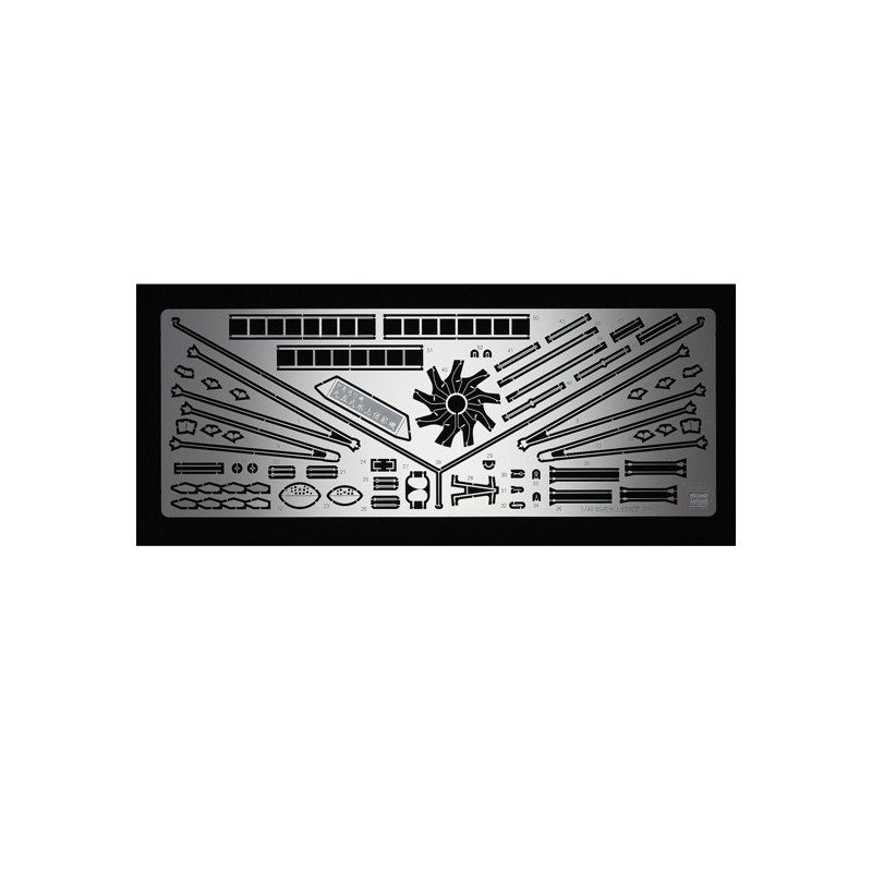 Maquette d'avion en plastique Photo Découpe DAVE 1/48