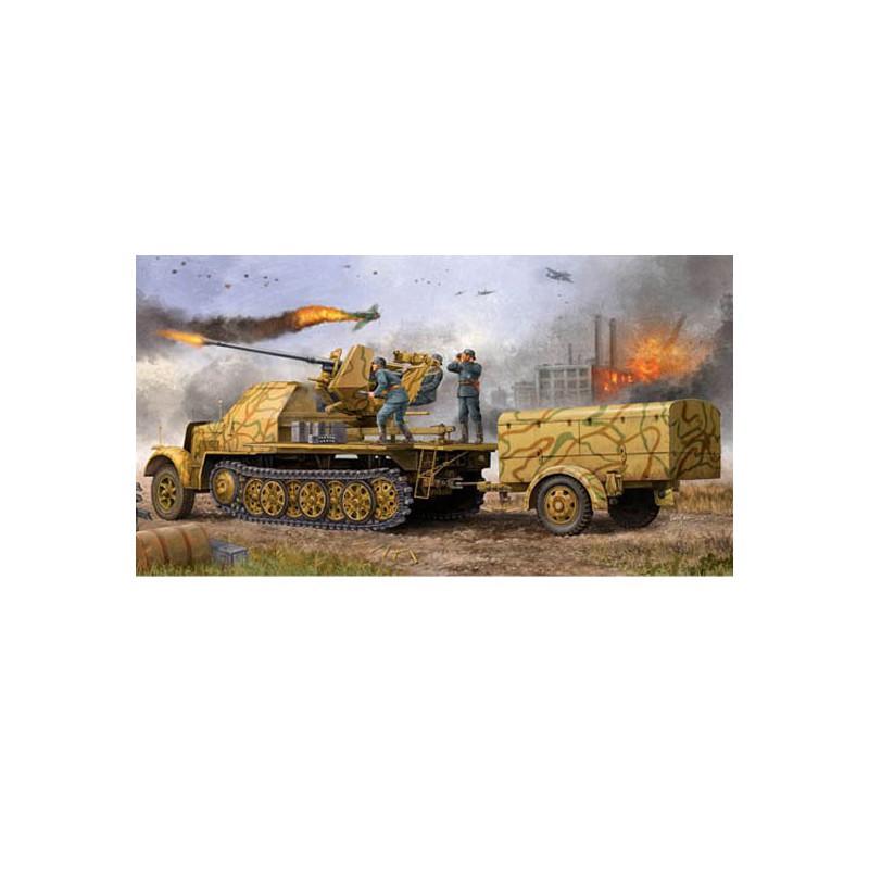 Maquette de Char en plastique GERMAN 3.7CM FLAK 37