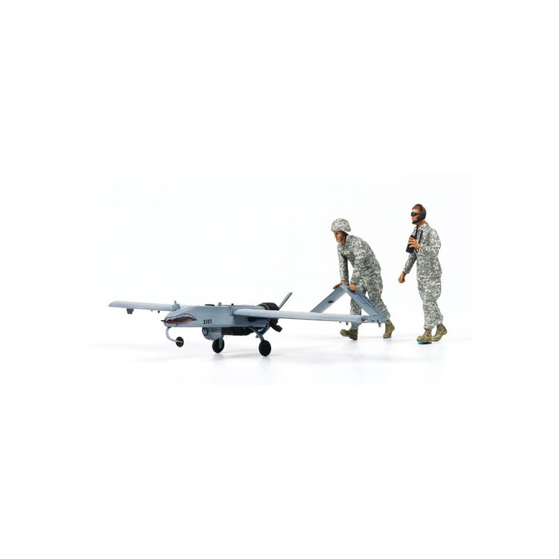 Maquette d'avion en plastique Drone US Army RQ-7B UAV 1/35
