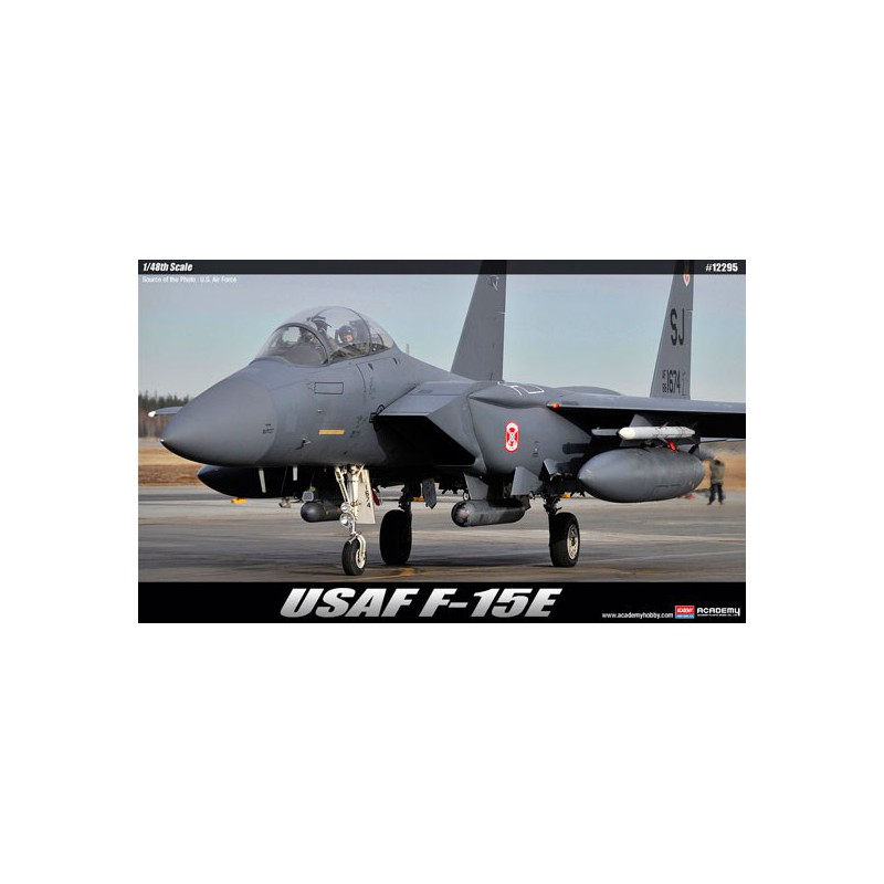Maquette d'avion en plastique F-15E USAF 1/48