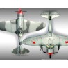 Maquette d'avion en plastique Lavochkin La-7 Russian Aces 1/72