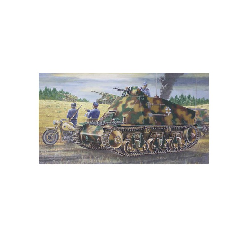 Maquette de Char en plastique GERMAN 39(H) CONDUCTOR VOITURE