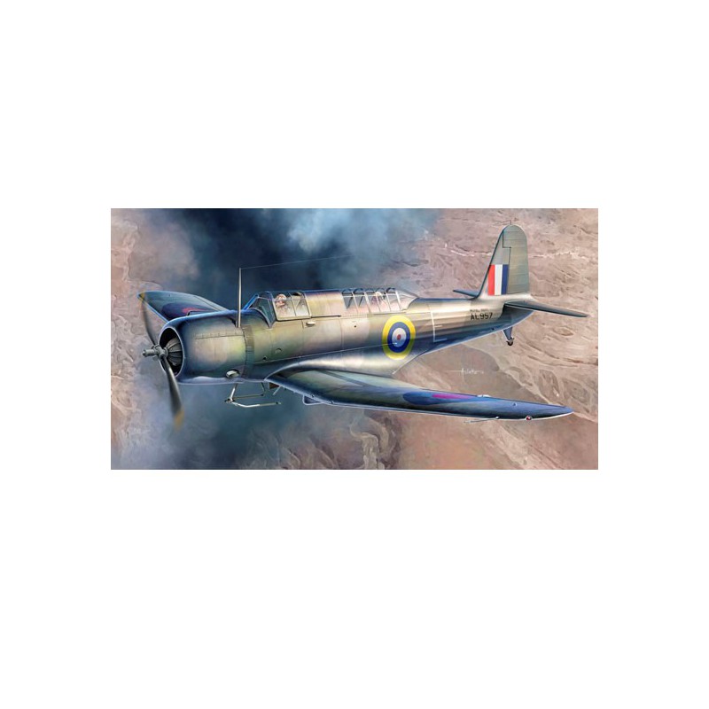 Maquette d'avion en plastique V-156-B1 Marine Française 1/48