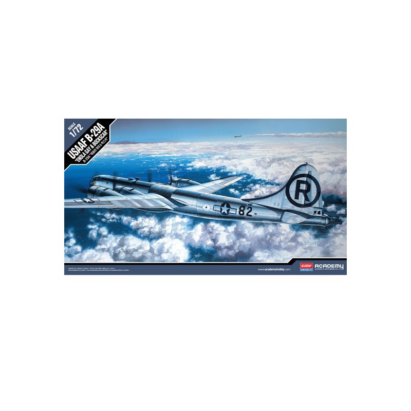 Maquette d'avion en plastique B-29A ENOLAGAY & BOCKSCAR 1/72