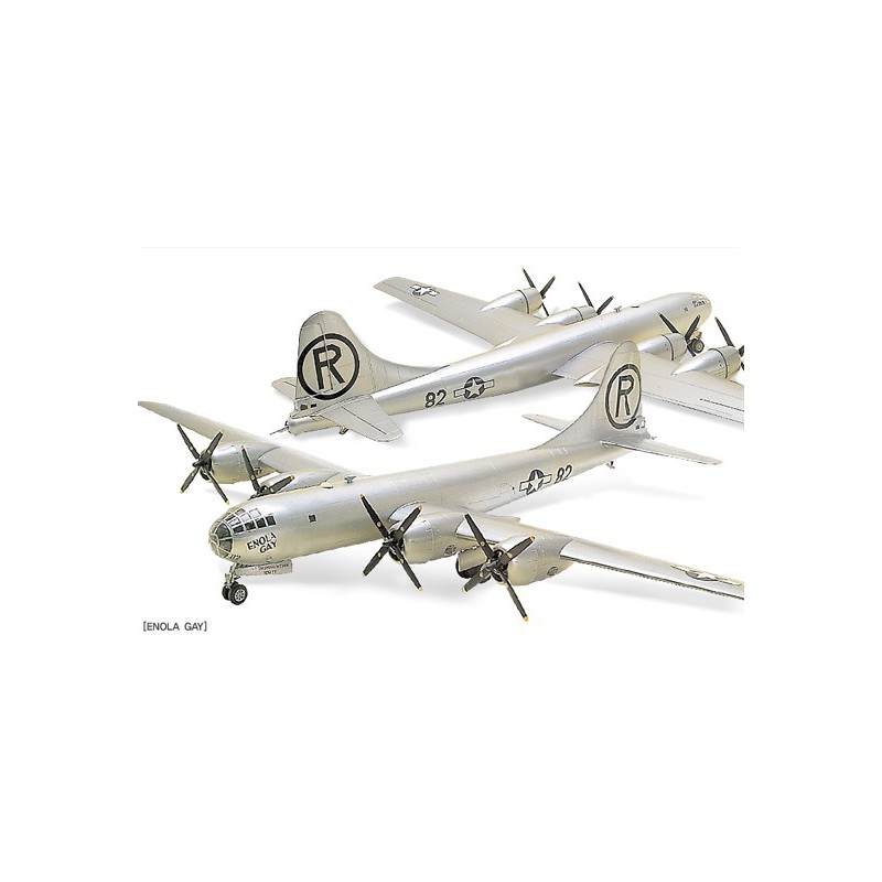 Maquette d'avion en plastique B-29A ENOLAGAY & BOCKSCAR 1/72