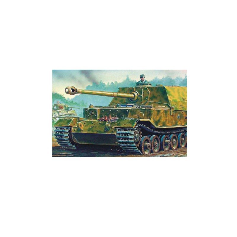 Maquette de Char en plastique GERMAN ELEPHANT TANK