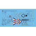 Maquette d'avion en plastique F/A-18F VFA-2 1/72