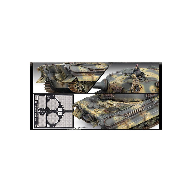 Maquette de Char en plastique King Tiger Last Production1/35