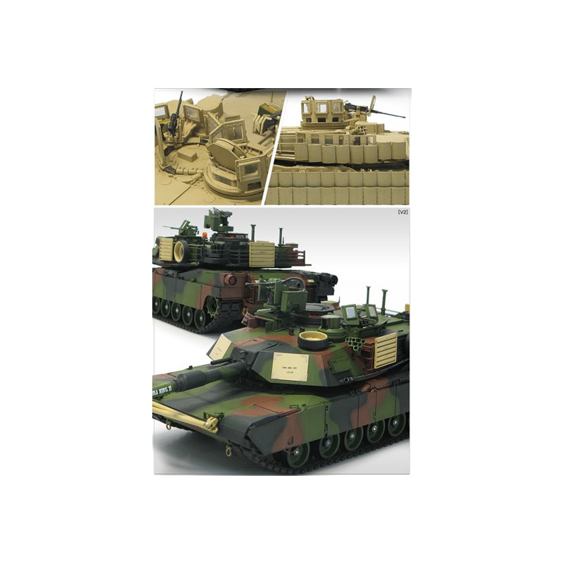 Maquette de Char en plastique U.S. Army M1A2 TUSK II 1/35