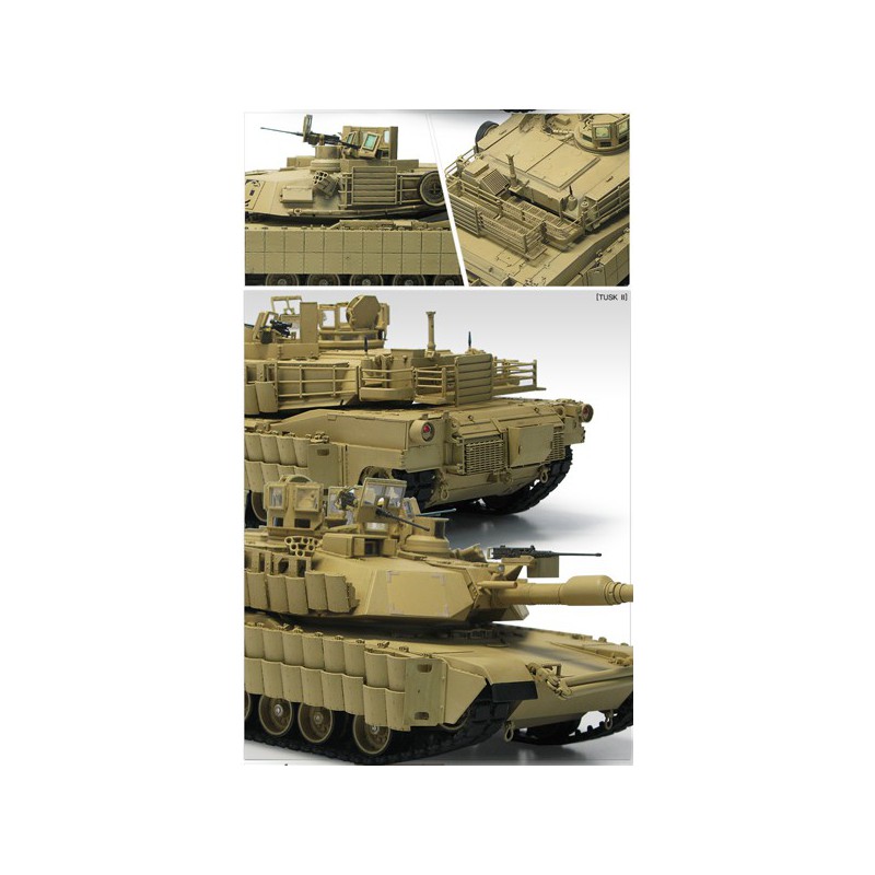 Maquette de Char en plastique U.S. Army M1A2 TUSK II 1/35