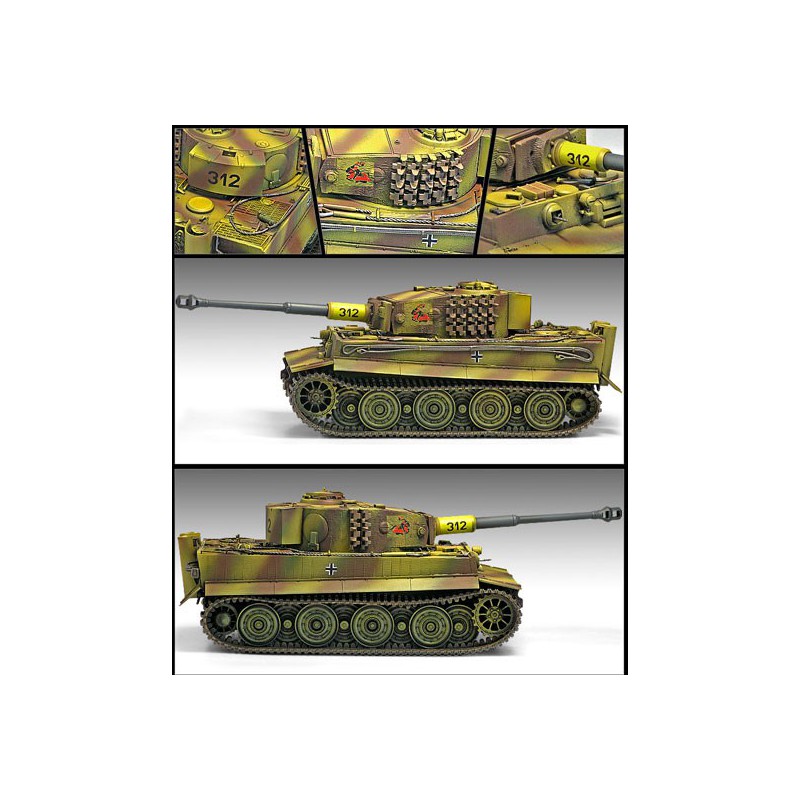 Maquette de Char en plastique TIGER I Late 1/35