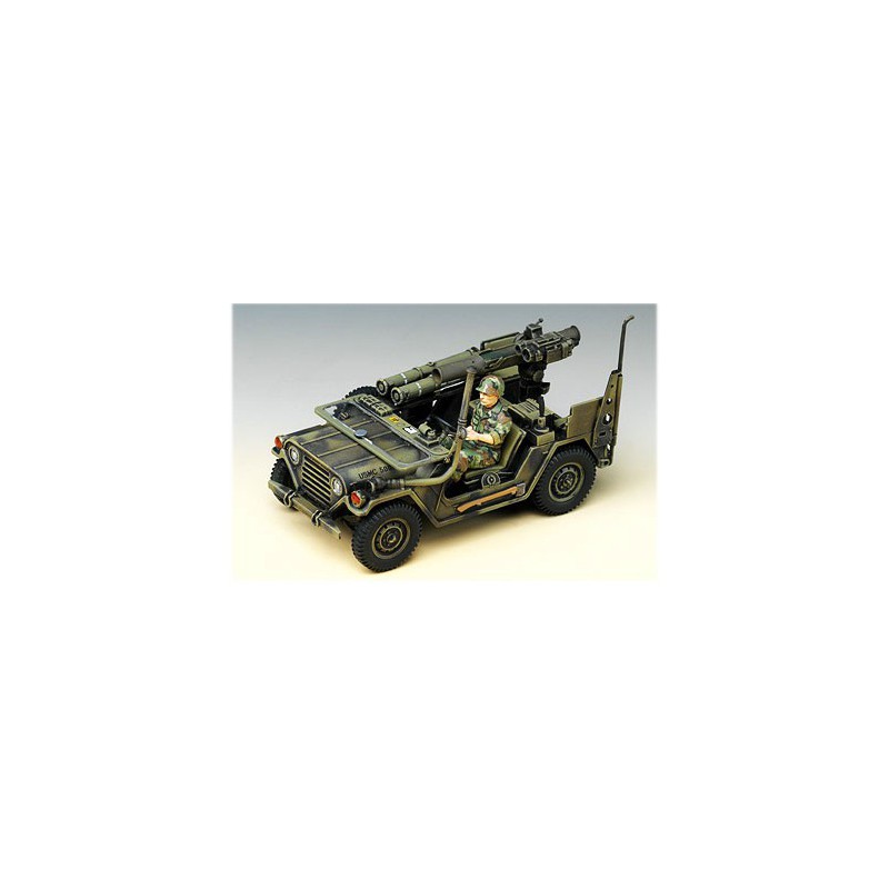 Maquette de Char en plastique M151A2 TOW JEEP1/35