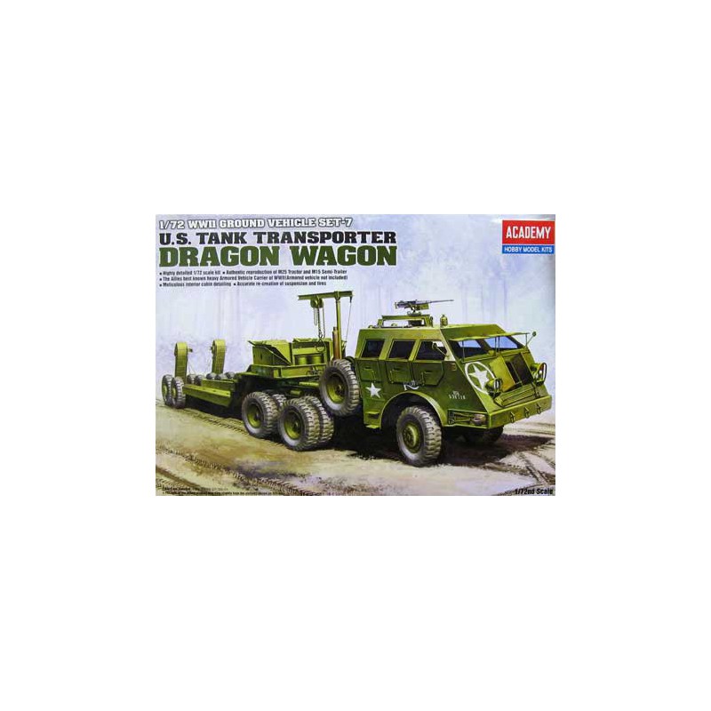 Maquette de Char en plastique WWII DRAGON VAGON 1/72