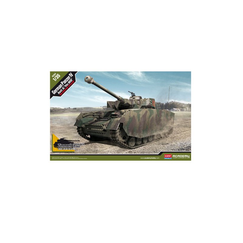 Maquette de Char en plastique Pz.Kpfw.IV Ausf.H 1/35