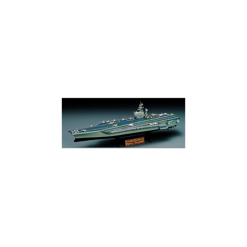 Maquette de Bateau en plastique USS EISENHOWER 1/800