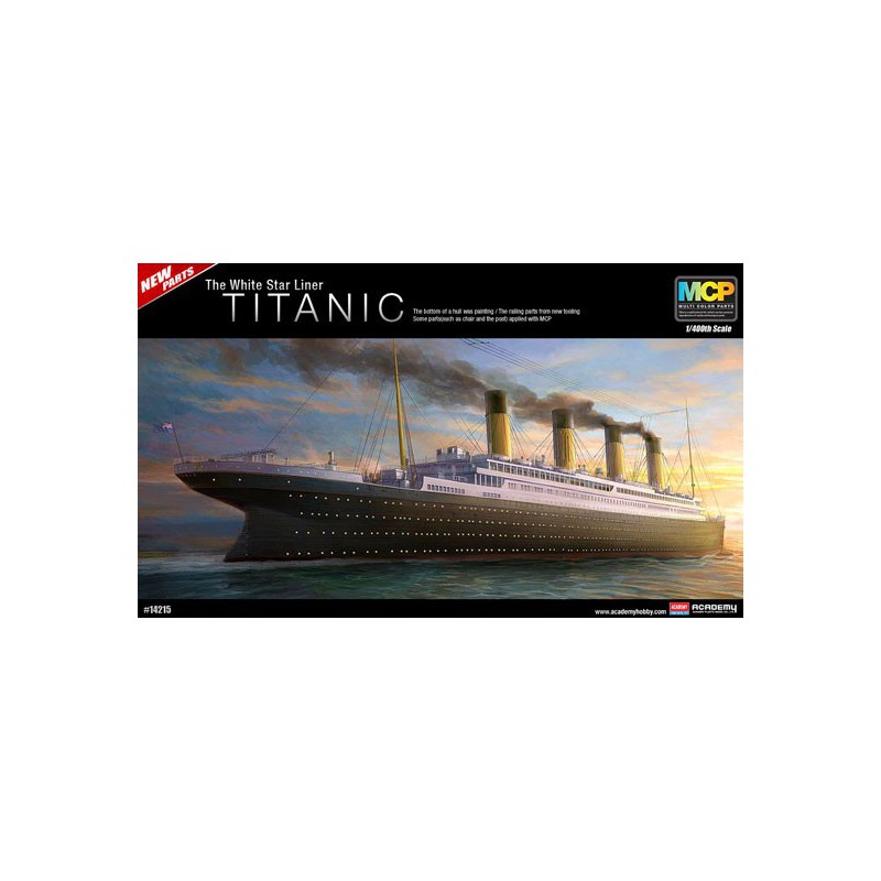 Maquette de Bateau en plastique TITANIC MCP 1/400