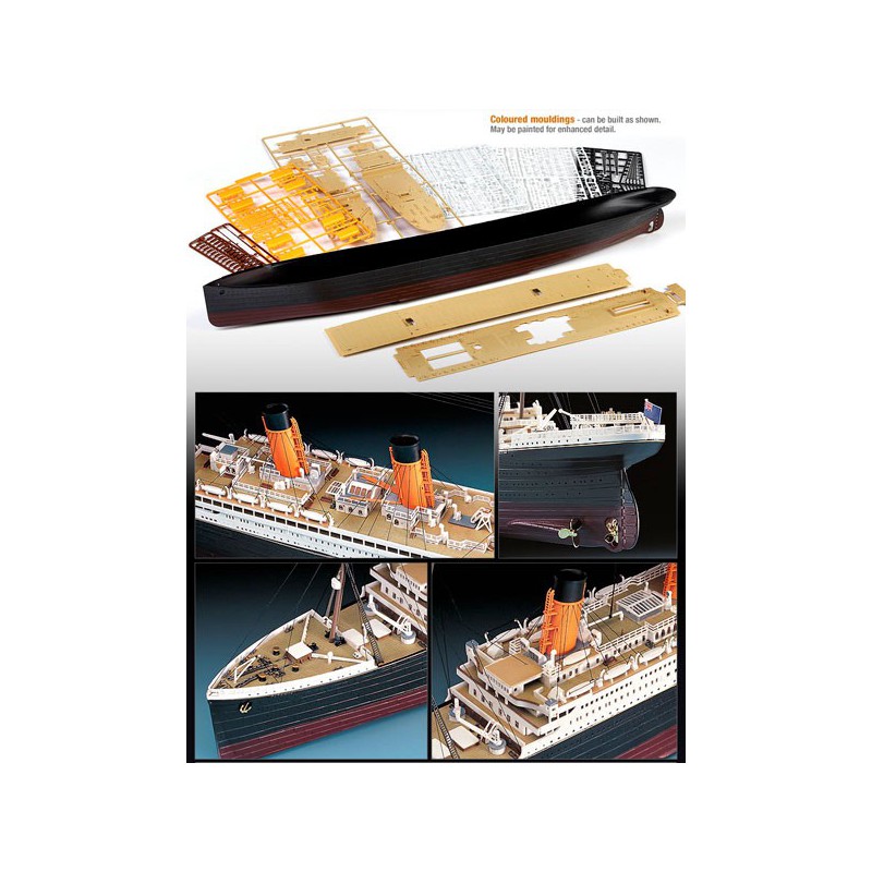 Maquette de Bateau en plastique TITANIC MCP 1/400