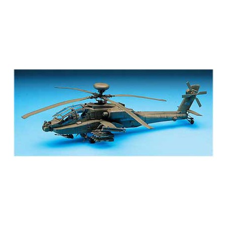 Maquette d'hélicoptère en plastique AH-64D LONGBOW1/72