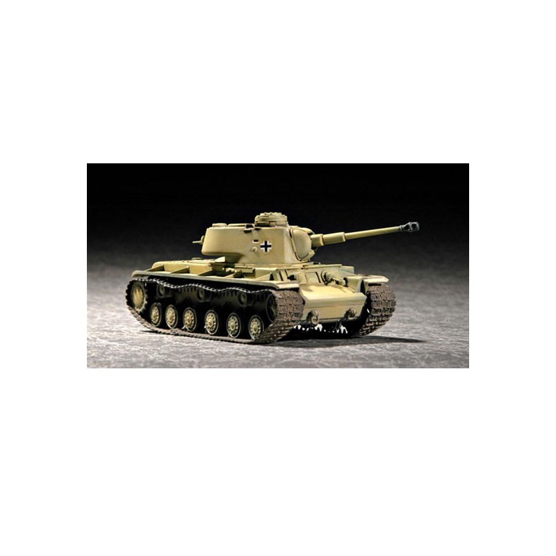 Maquette de Char en plastique GERMAN PZ.KPFW KV-1 756(R)