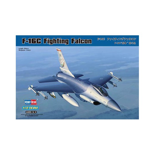 Maquette d'avion en plastique F-16C Fightning Falcon1/72
