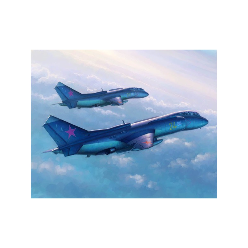 Maquette d'avion en plastique YAK 38U Forger B 1/48