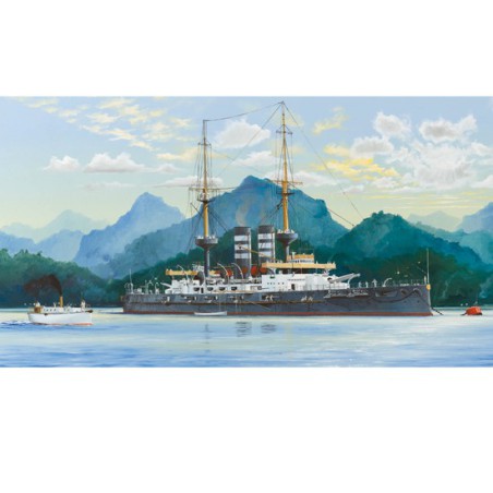 Maquette de Bateau en plastique IJN MIKASA 1/200