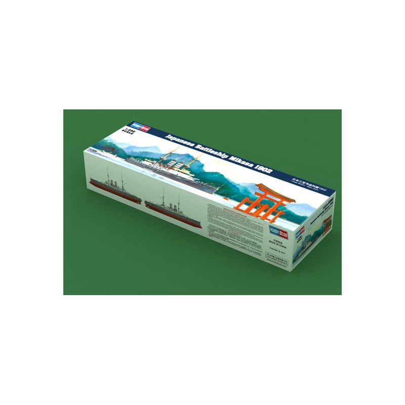 Maquette de Bateau en plastique IJN MIKASA 1/200