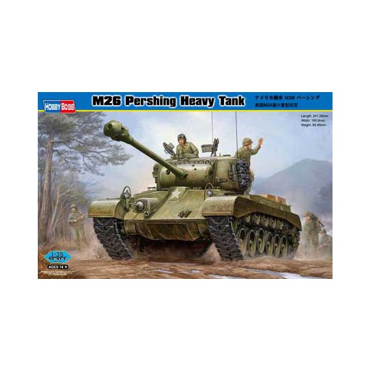 Maquette de Char en plastique M26 PERSHING HEAVY TANK 1/35