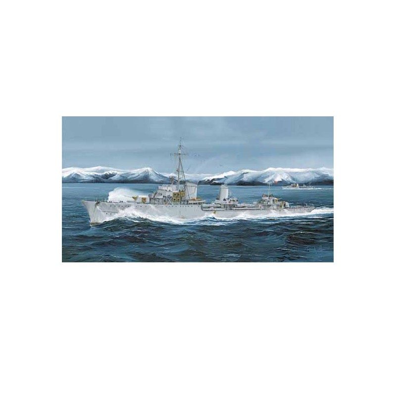 Maquette de Bateau en plastique ZERSTORER Z-25.1944