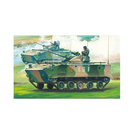 Maquette de Char en plastique PLA ZLC 2000 1/35