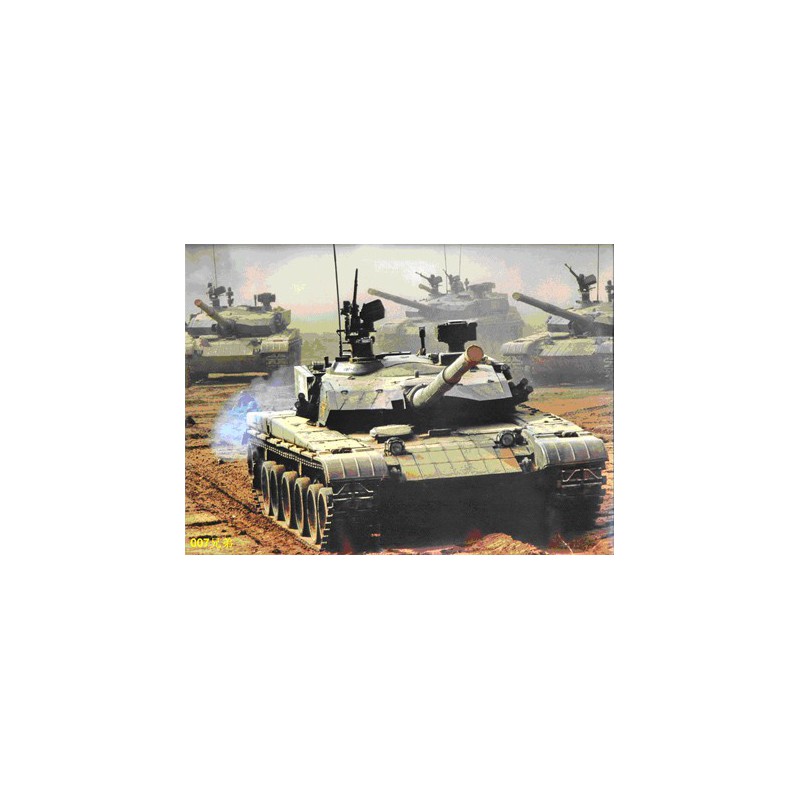 Maquette de Char en plastique PLA ZTZ 99AMBT 1/35