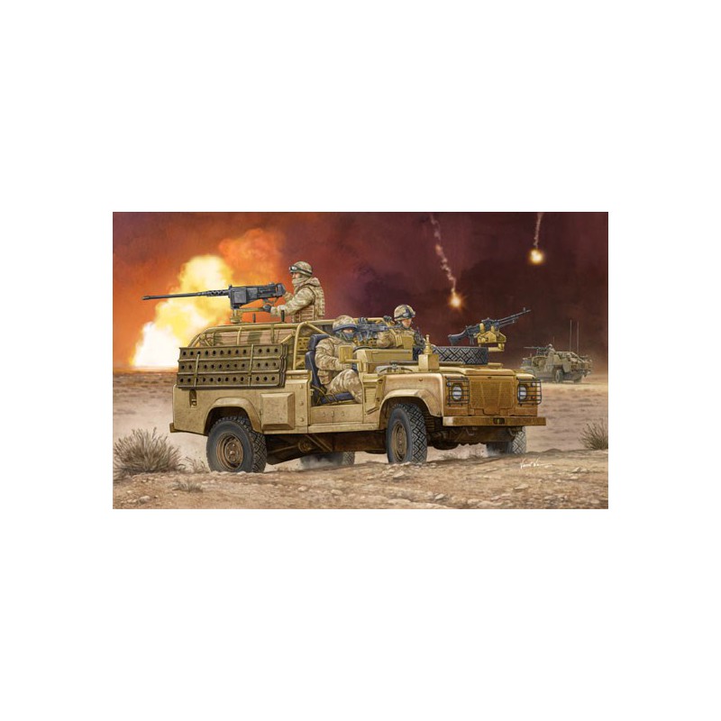 Maquette de Char en plastique LAND Wolf M.I.K. Defender 1/35