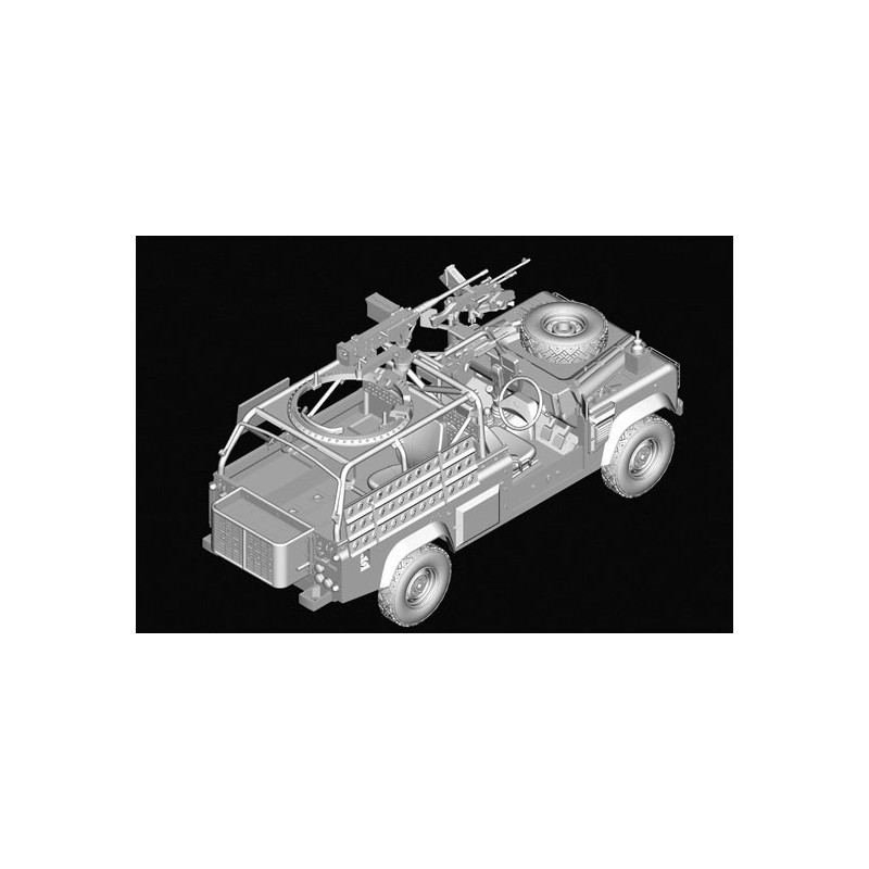 Maquette de Char en plastique LAND Wolf M.I.K. Defender 1/35