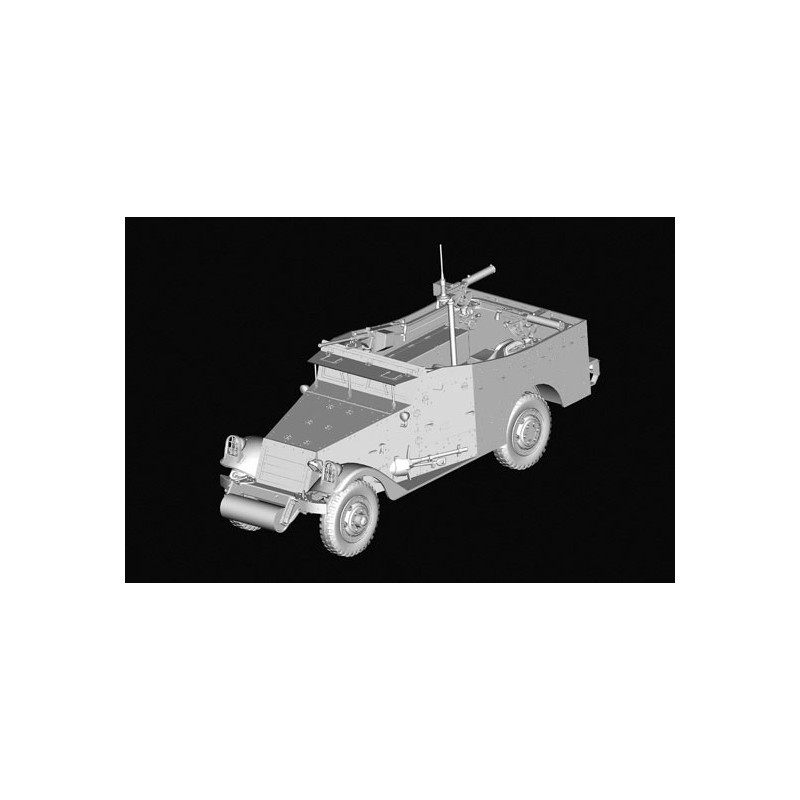 Maquette de Char en plastique M3 A1 Scout Early Version 1/35