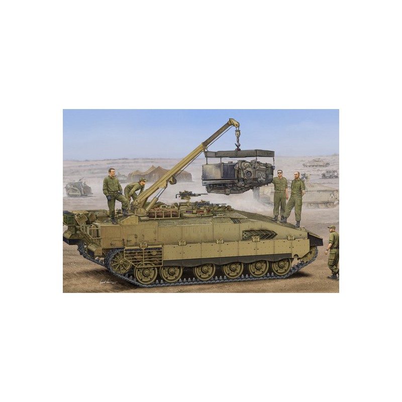 Maquette de Char en plastique Israeli Merkava ARV 1/35