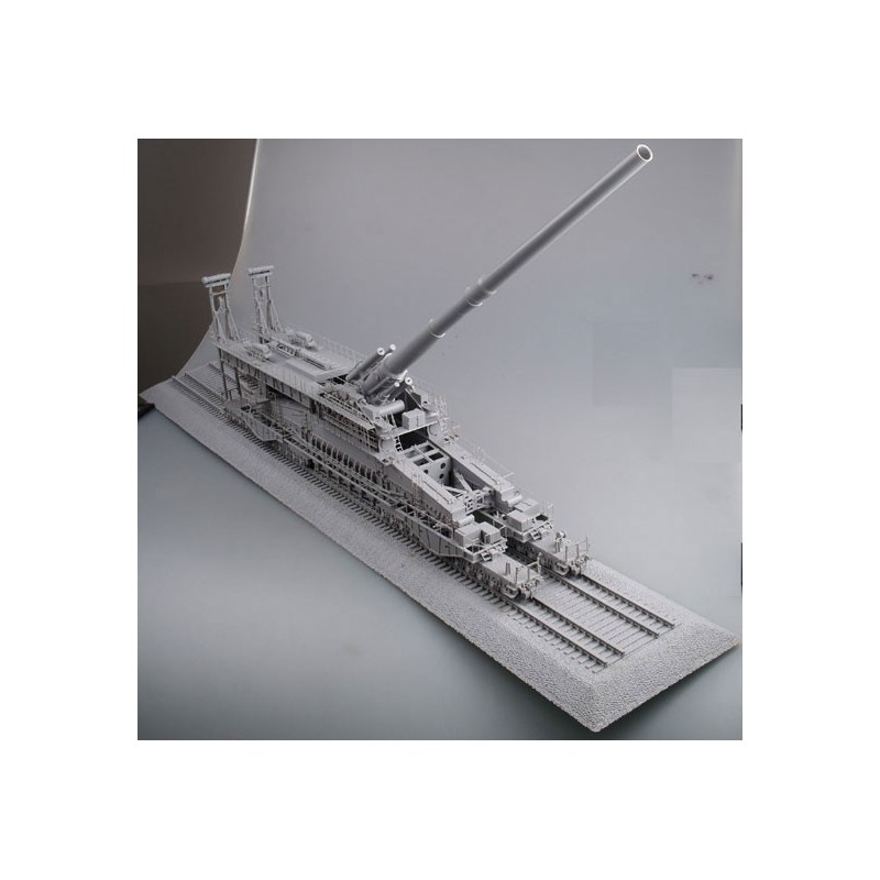 Maquette de train en plastique Railways Gun Dora 1/72