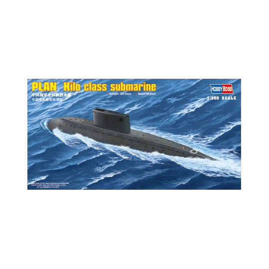 Maquette de Bateau en plastique PLAN KILO CLASS SUBMARIN 1/350