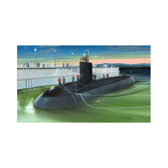 Maquette de Bateau en plastique USS Virginia SSN-7741/350