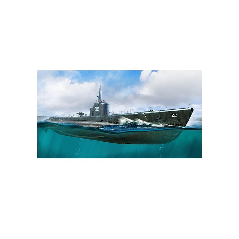Maquette de Bateau en plastique USS GATO SS-212 1941 1/350