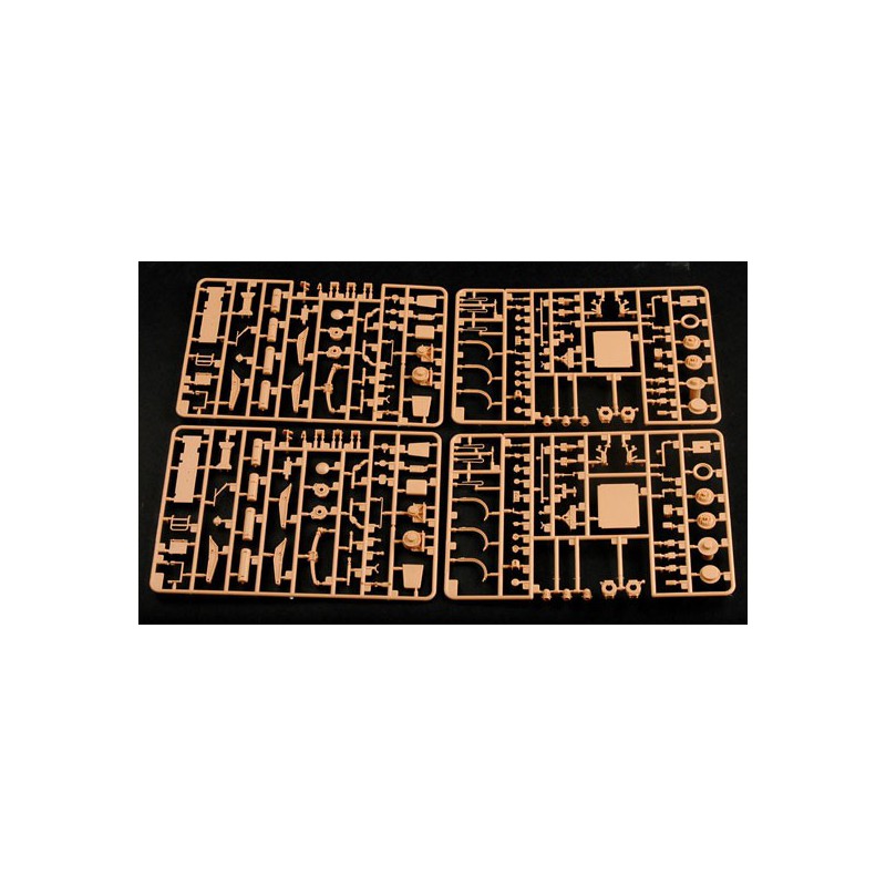 Maquette de camion en plastique M1070/M1000 HETS 1/35