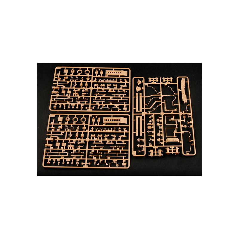 Maquette de camion en plastique M1070/M1000 HETS 1/35