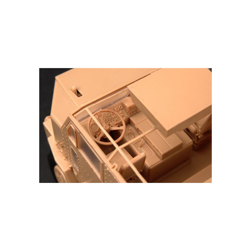 Maquette de camion en plastique M1070/M1000 HETS 1/35