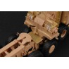Maquette de camion en plastique M1070/M1000 HETS 1/35