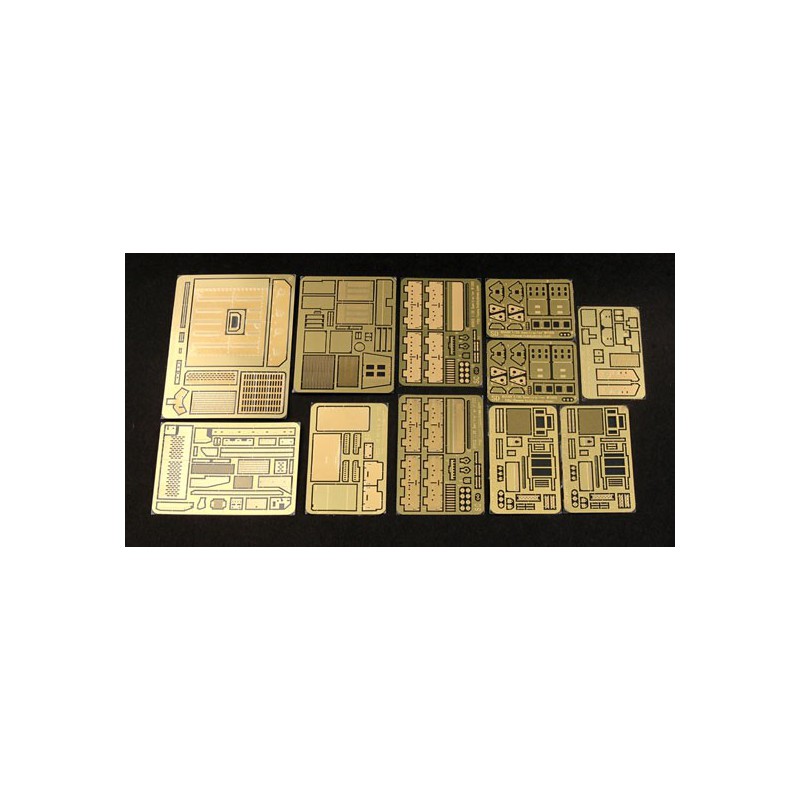 Maquette de camion en plastique M1070/M1000 HETS 1/35