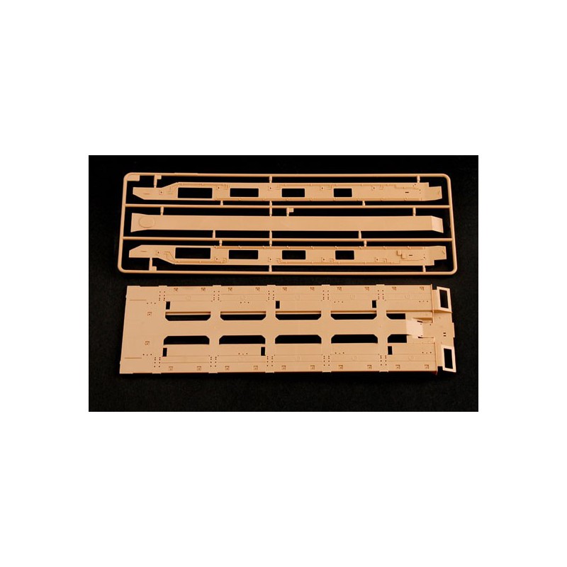 Maquette de camion en plastique M1070/M1000 HETS 1/35