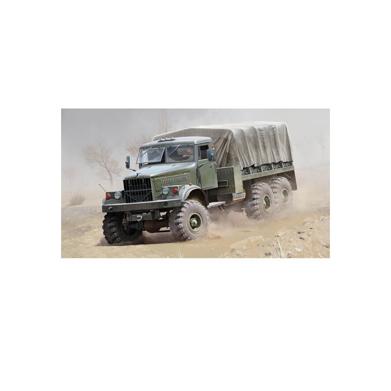 Maquette de camion en plastique Russian KrAZ-255B 1/35