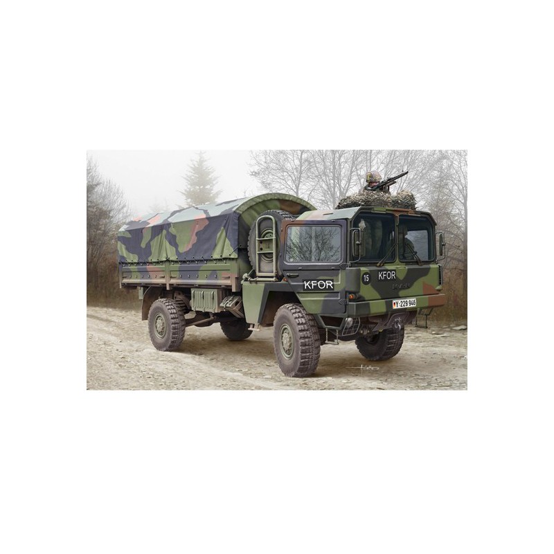 Maquette de camion en plastique German MAN-5 1/35