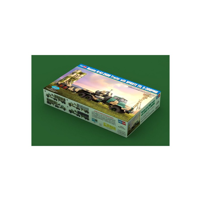 Maquette de camion en plastique KrAZ-260B Tractor +... 1/35