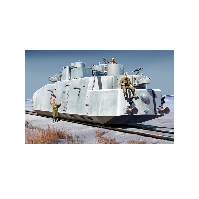 Maquette de train en plastique MBV-2 Late KT-28 Gun 1/35