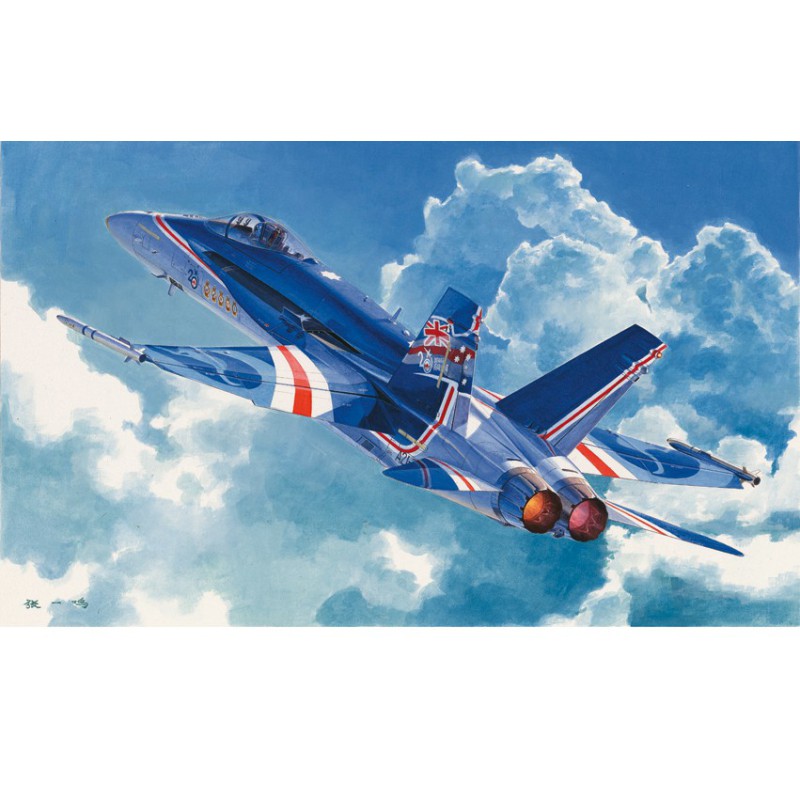 Maquette d'avion en plastique RAAF F/A-18C Hornet 1/48